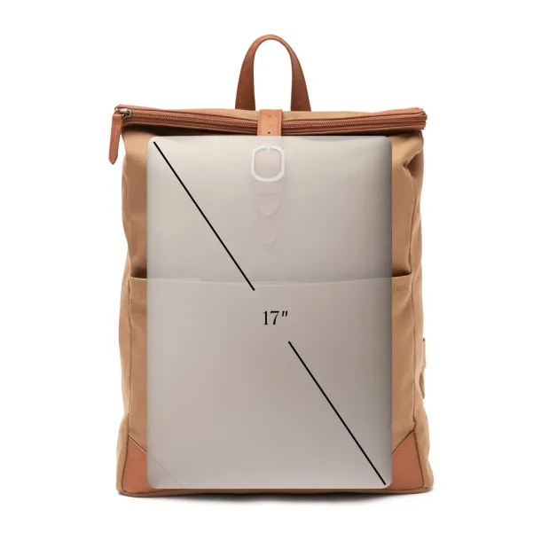  VINGA Sloane RPET backpack - Vinga brown 