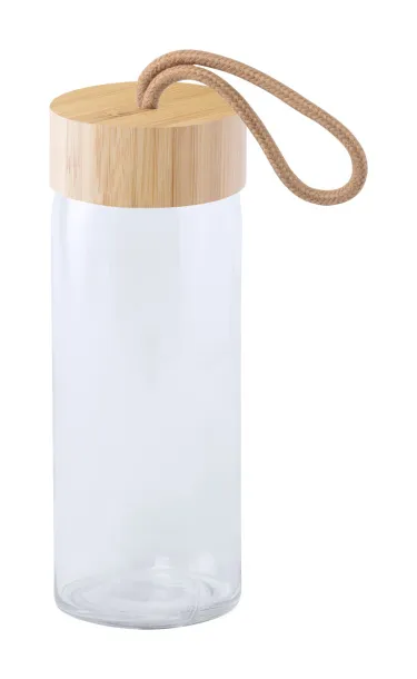 Lobamba sportska boca, 420 ml Prozirno Prirodna