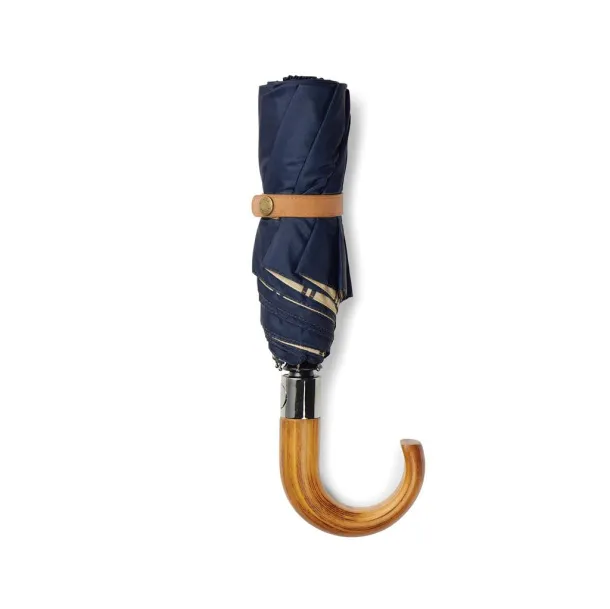  VINGA Bosler AWARE™ recycled pet 21" foldable umbrella - Vinga navy 