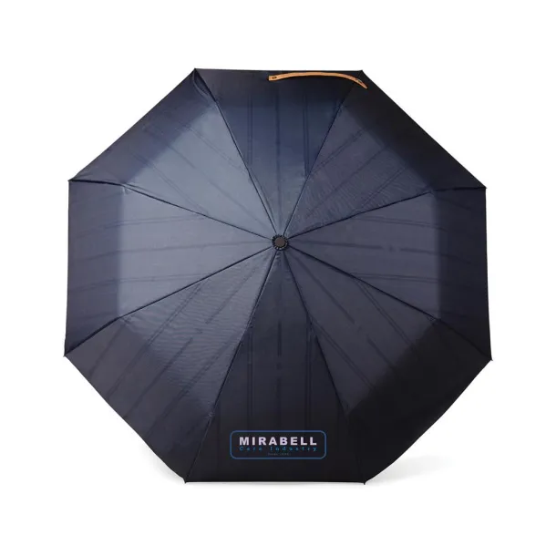  VINGA Bosler AWARE™ recycled pet 21" foldable umbrella - Vinga navy 