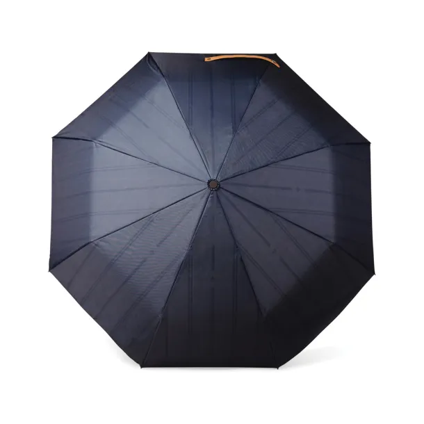  VINGA Bosler AWARE™ recycled pet 21" foldable umbrella - Vinga navy 