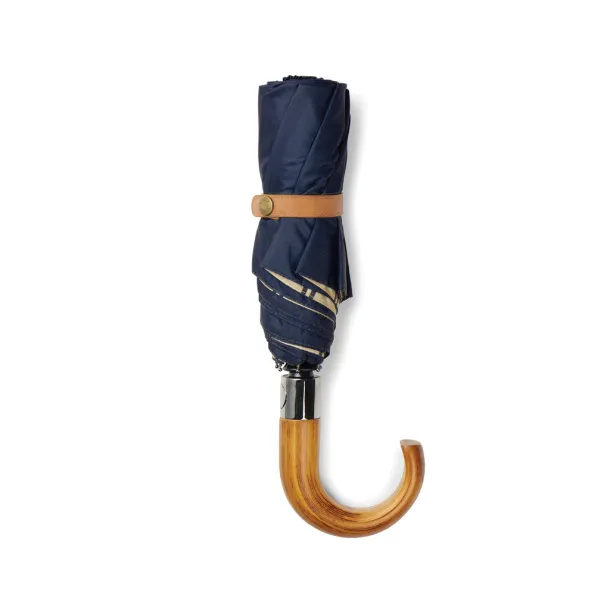  VINGA Bosler AWARE™ recycled pet 21" foldable umbrella - Vinga navy 