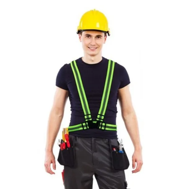  Reflective harness vest yellow
