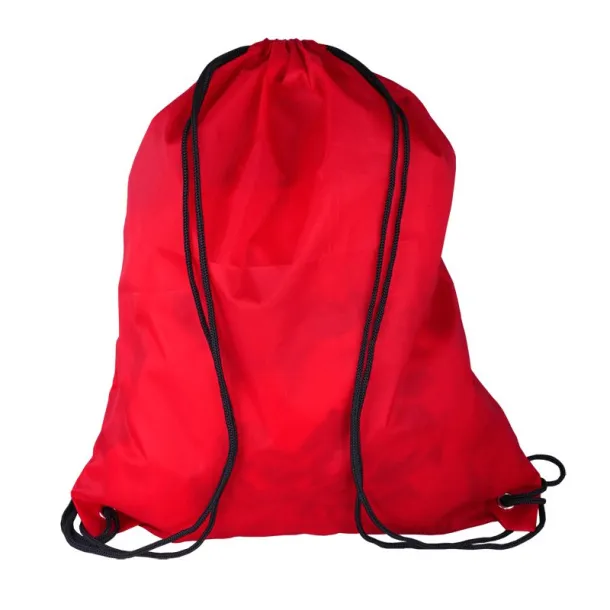 PROMO drawstring backpack Red