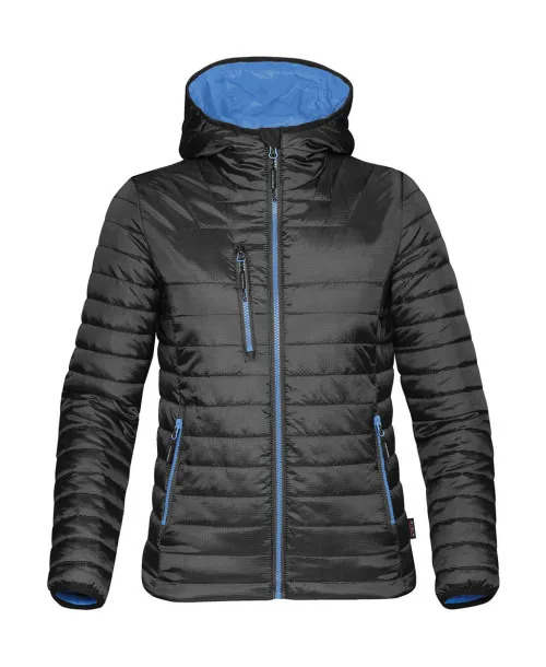  Women's Gravity Thermal Jacket - Stormtech Black Marine Blue