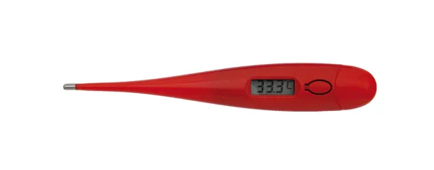 Kelvin digital thermometer Red