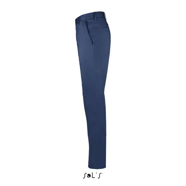  SOL'S JARED MEN - SATIN STRETCH TROUSERS - SOL'S French Navy