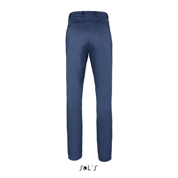  SOL'S JARED MEN - SATIN STRETCH TROUSERS - SOL'S French Navy