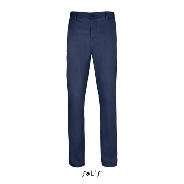  SOL'S JARED MEN - SATIN STRETCH TROUSERS - SOL'S French Navy