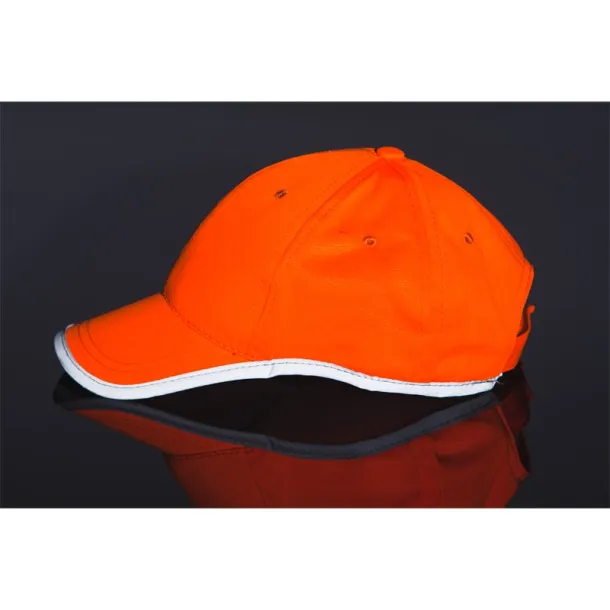 SPORTIF baby hat with reflective stripe Orange