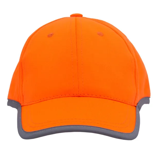 SPORTIF baby hat with reflective stripe Orange