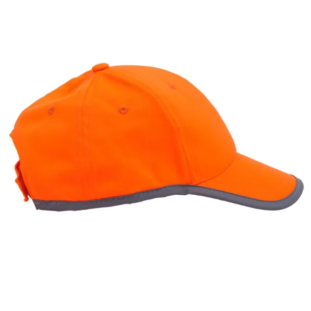 SPORTIF baby hat with reflective stripe Orange