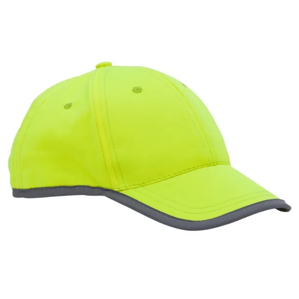 SPORTIF baby hat with reflective stripe Yellow