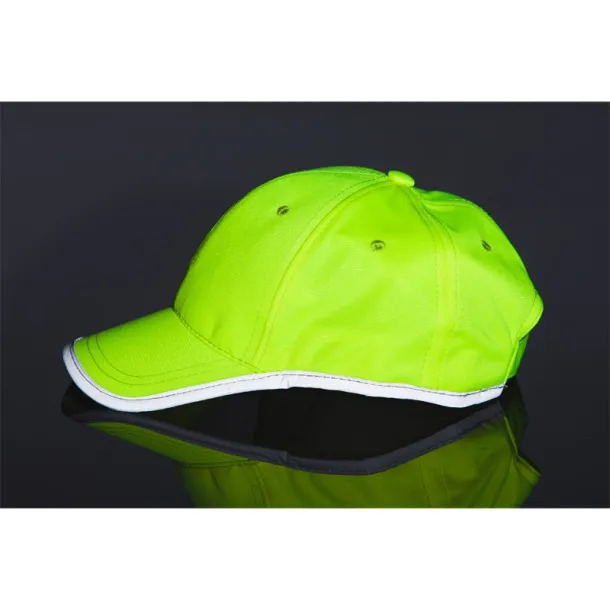 SPORTIF baby hat with reflective stripe Yellow