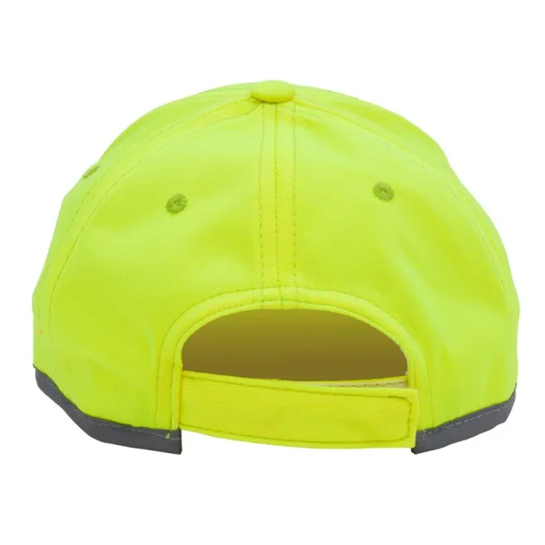 SPORTIF baby hat with reflective stripe Yellow