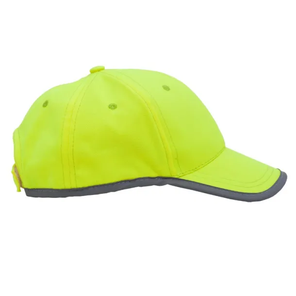 SPORTIF baby hat with reflective stripe Yellow