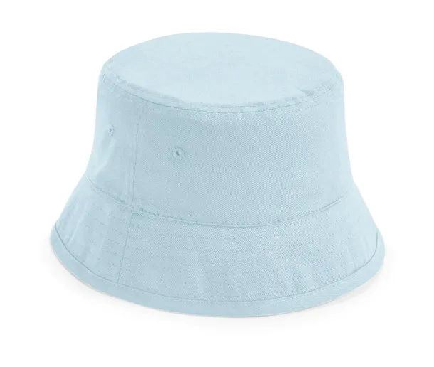  Junior Organic Cotton Bucket Hat - Beechfield Powder Blue