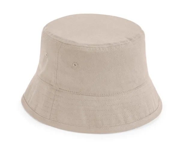  Junior Organic Cotton Bucket Hat - Beechfield Sand