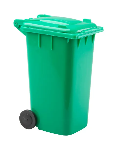 Dustbin držač za kemijske olovke Zelena