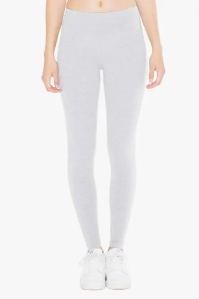  WOMEN'S COTTON SPANDEX JERSEY LEGGING - American Apparel Heather Grey