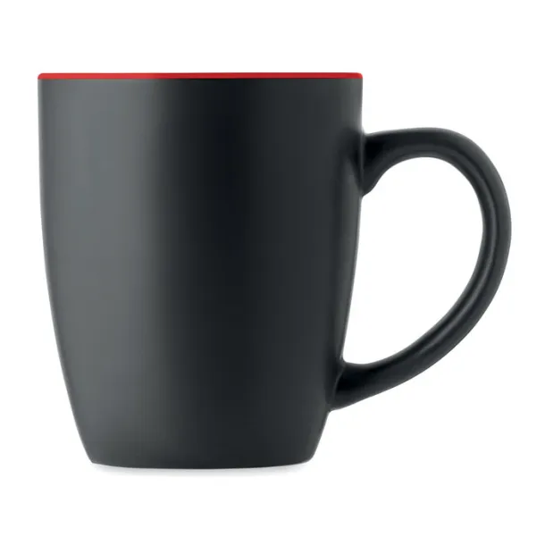 LIM Two tone ceramic mug 290 ml Red