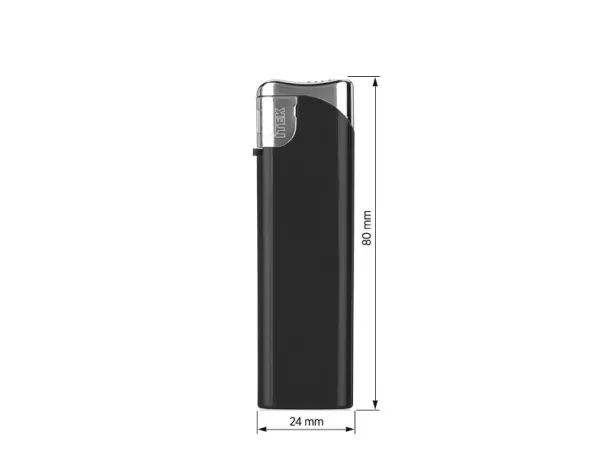 ULTIMA PRO electronic plastic lighter - ITEK Black