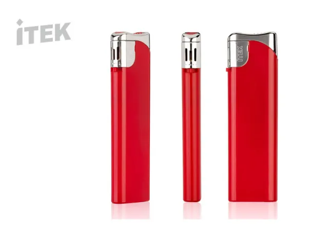 ULTIMA PRO electronic plastic lighter - ITEK Red