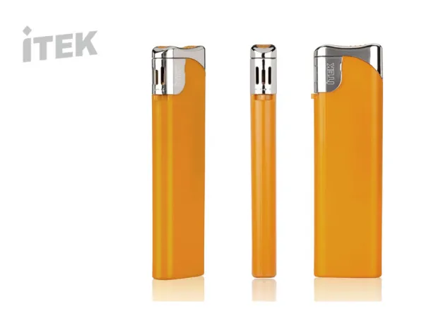 ULTIMA PRO electronic plastic lighter - ITEK Orange