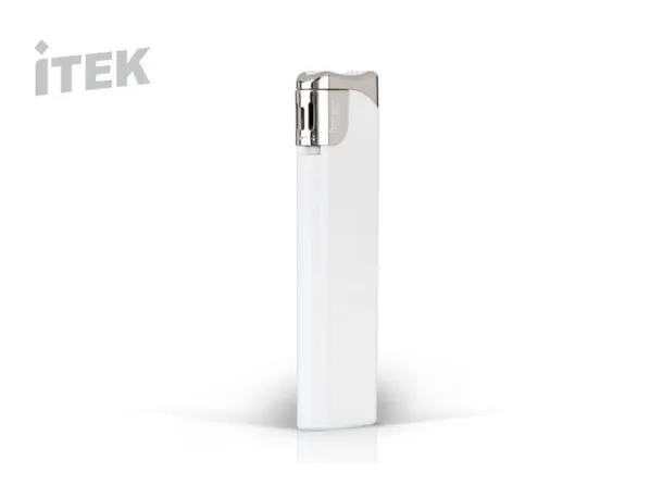 ULTIMA PRO electronic plastic lighter - ITEK White