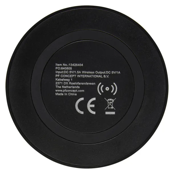 Freal wireless charging pad Solid black Solid black