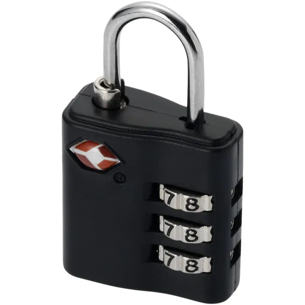 Kingsford TSA luggage lock - Bullet Solid black