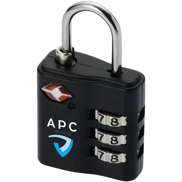 Kingsford TSA luggage lock - Bullet Crna