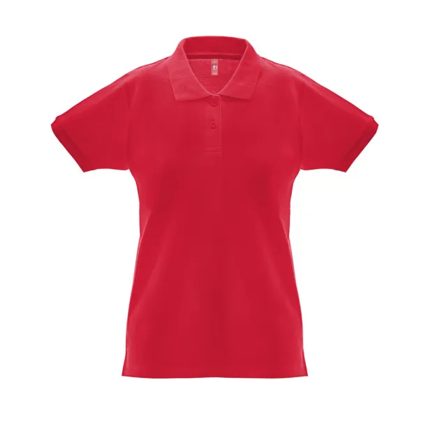 THC MONACO WOMEN Ženska polo majica, 240 g/m² Crvena