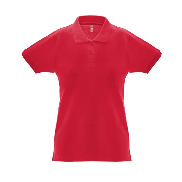 THC MONACO WOMEN Ženska polo majica, 240 g/m² Crvena