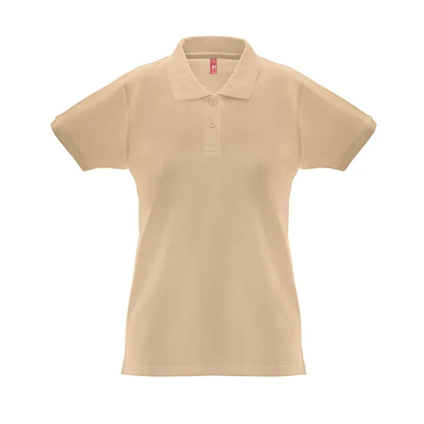 THC MONACO WOMEN Women's polo shirt Light brown