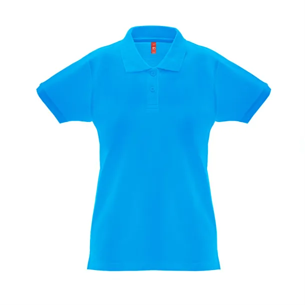 THC MONACO WOMEN Ženska polo majica, 240 g/m² Acqua blue