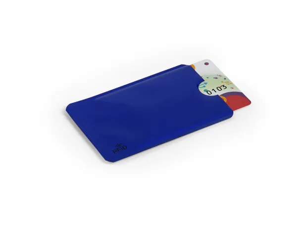 COVER držač kartica s RFID zaštitom Plava