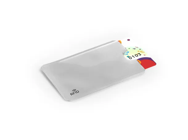 COVER RFID protective case for card Silver