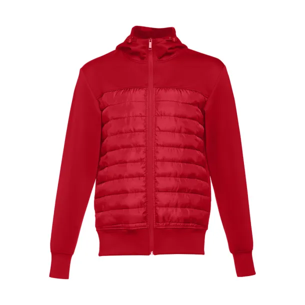 SKOPJE Men's hooded jacket Red