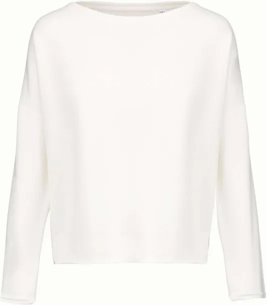  Ženski džemper velikog kroja, 270 g/m2 - Kariban Off White