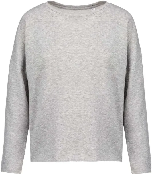  Ženski džemper velikog kroja, 270 g/m2 - Kariban Light Grey Heather