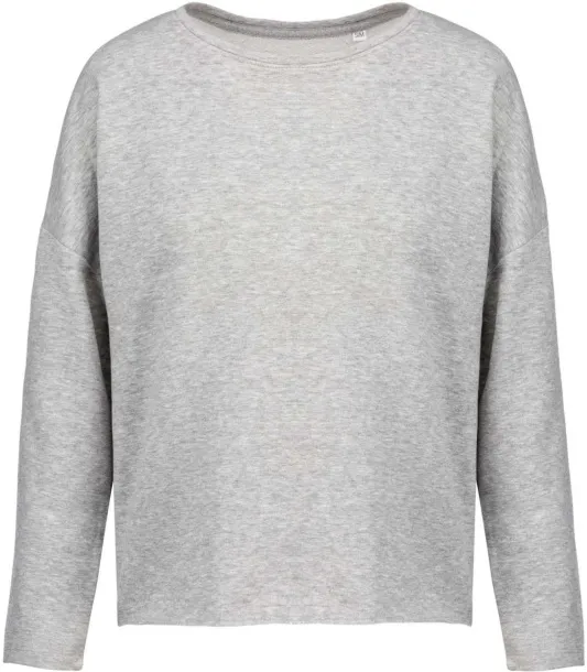  Ženski džemper velikog kroja, 270 g/m2 - Kariban Light Grey Heather