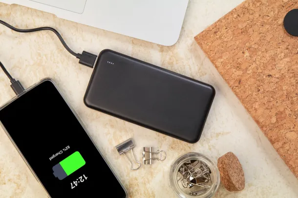 Rabobank XL RABS prijenosna baterija, 10 000 mAh Crna