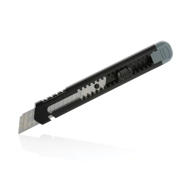  Refillable RCS recycled plastic snap-off knife - XD Collection Grey 