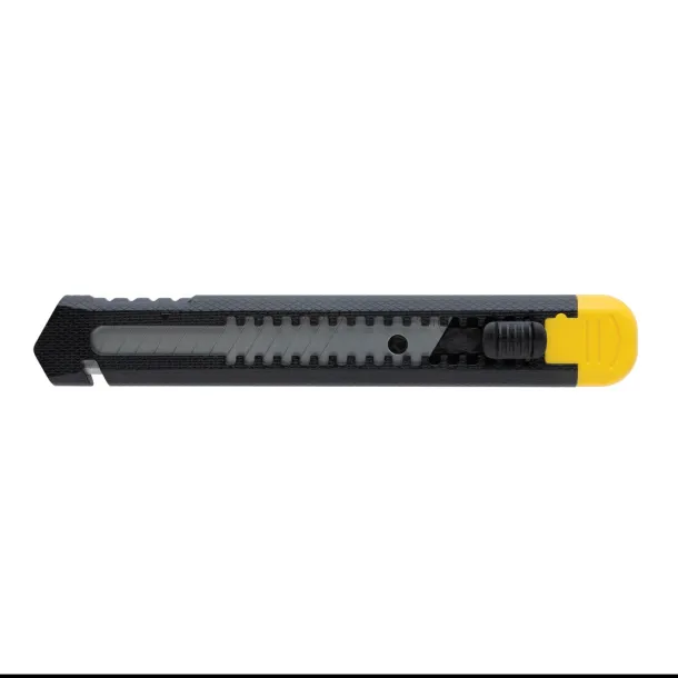  Refillable RCS recycled plastic snap-off knife - XD Collection yellow 