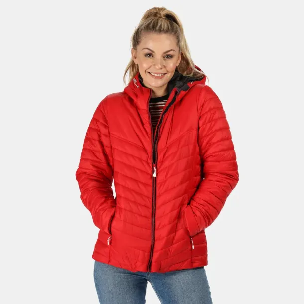  Acadia II ženska jakna - Regatta Paprika Red Crna