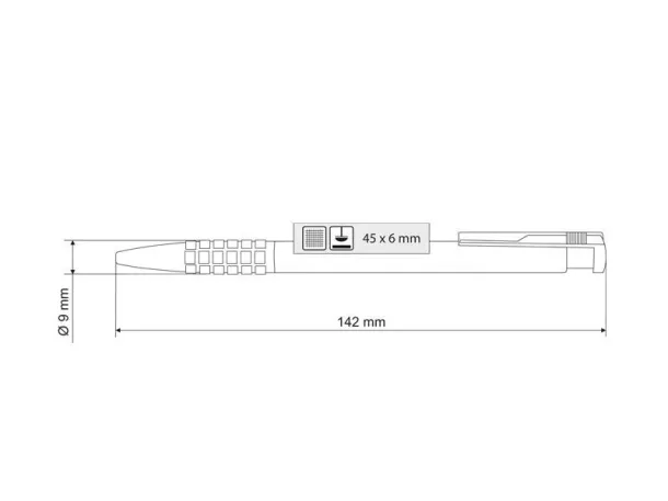 3001 ball pen Yellow