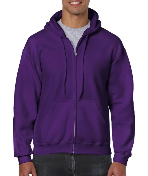  Heavy Blend Adult Full Zip Hooded Sweat - Gildan Ljubičasta