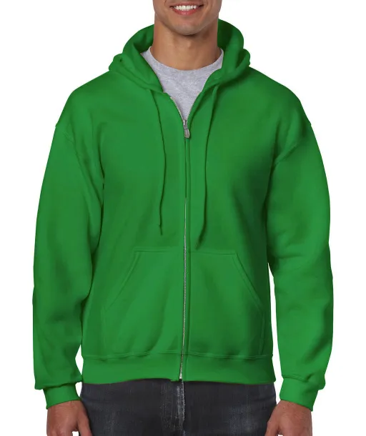  Heavy Blend Adult Full Zip Hooded Sweat - Gildan Irish Green