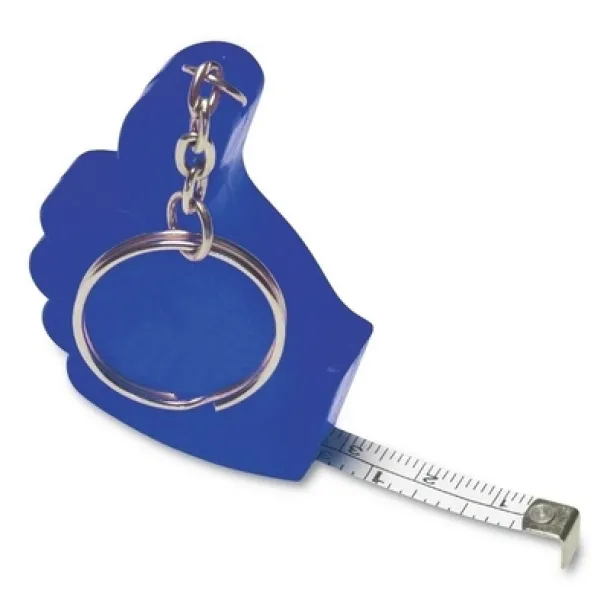  Keyring "like it", measuring tape 1m navy blue